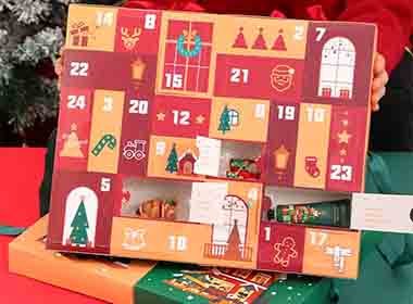 Chocolate Advent Calendar Gift Box