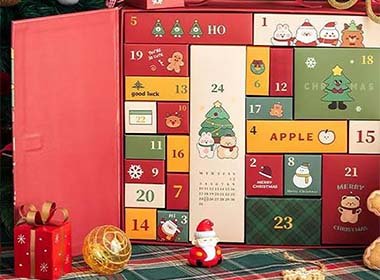 Chocolate Advent Calendar Gift Box
