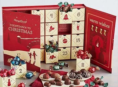 Chocolate Advent Calendar Gift Box